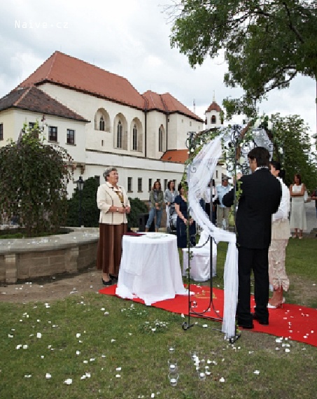 Špilberk- svatba Lenka a Robert 1.7.2006