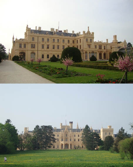 zámek Lednice - park nebo zahrada