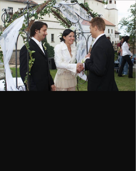 Špilberk- svatba Lenka a Robert 1.7.2006